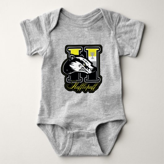 Body HARRY POTTER™ | HUFFLEPUFF™ Badge sportif (Devant)