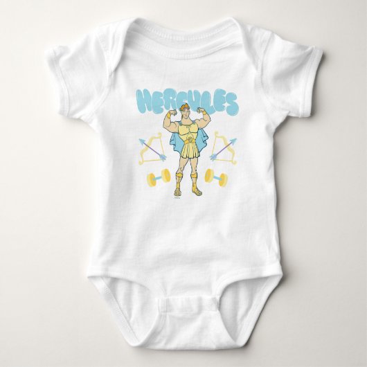 Body Hercules Arrows and Dumbbells Flex Baby Bodysuit (Devant)