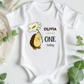 Body Hérisson avec fleur