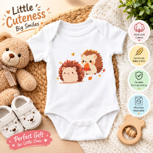 Body Hérissons mignons d'automne – Animaux mignons de l