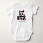Body Hero Cat Baby Bodysuit (Dos)