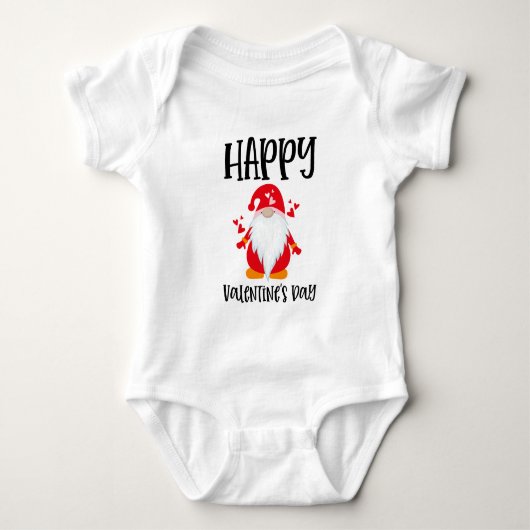 Body Heureuse Sainte-Valentin Gnome (Devant)