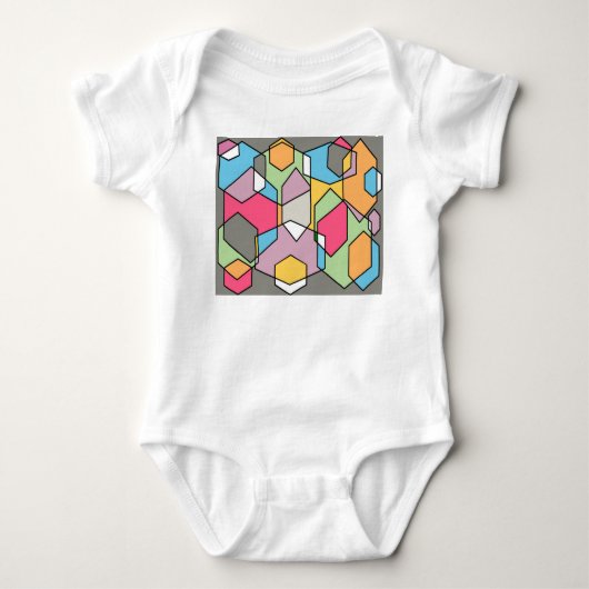 Body Hexagon Bauhaus - Pastels (Devant)