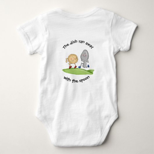 Body Hey Diddle Diddle, Le Chat Et La Fiole (Dos)