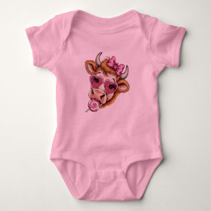 Body Highland Cow Valentine Coquette Saint-Valentin