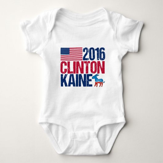 Body Hillary Clinton 2016 Tim Kaine (Devant)