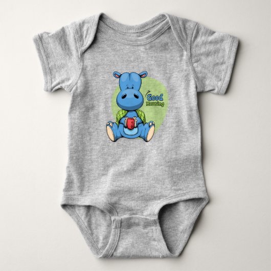 Body Hippo de dessin | (Devant)