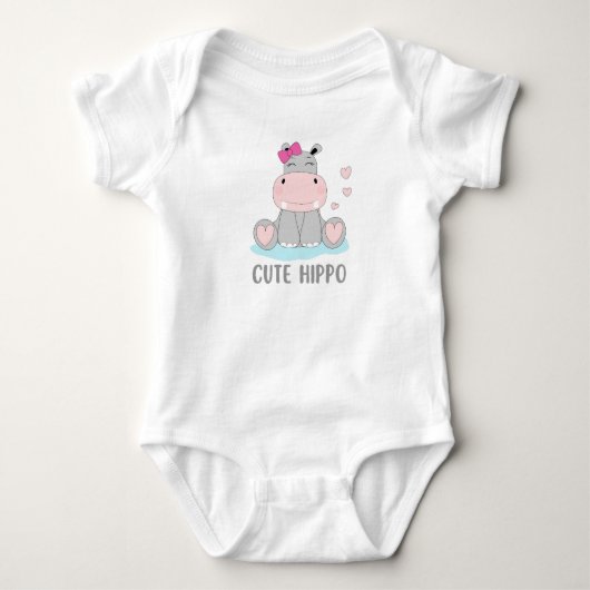 Body Hippopotame mignon (Devant)