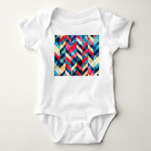 Body Hipster zigzag : grunge motif sans soudure.