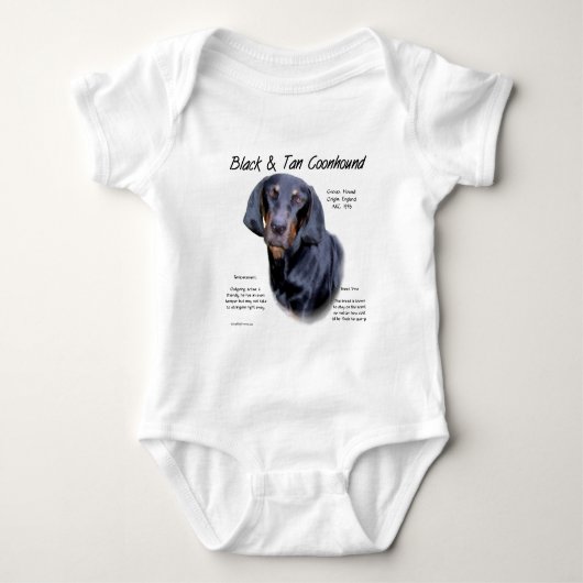 Body Histoire du Black and Tan Coonhound  (Devant)