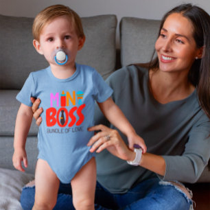 Body Hochet Biberon Baby Boy Boss Bundle of Love