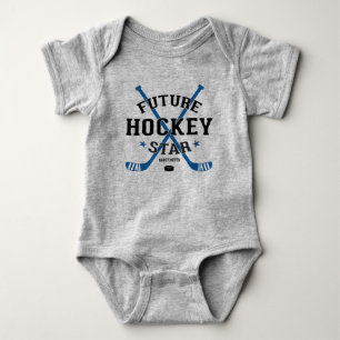 Body Hockey Baby Future Hockey Star Bâtons Bleus Camion