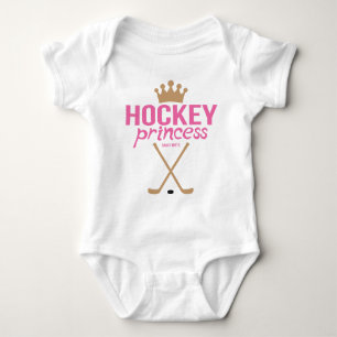 Body Hockey Princesse Baby Girl Bodysuit pour bébé