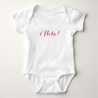Hola - cadeau pour le bébé - personnaliser