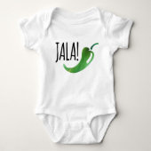 Body Holla Jalapeno Funny Baby Bodysuit (Devant)