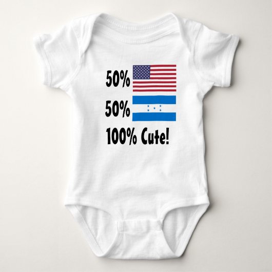 Body Hondurien de l'Américain 50% de 50% 100% mignon (Devant)