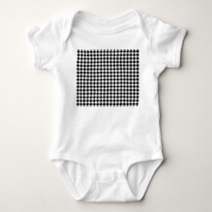 Body Houndstooth noir et blanc par Shirley Taylor