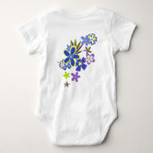 Body Hula Infant Creeper céleste (Dos)