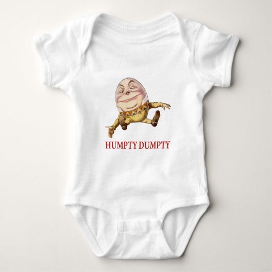 BODY HUMPTY DUMPTY ASSIS SUR UN MUR - NURSERSERY RHYME (Devant)