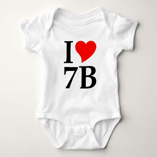 Body I love 7B (Devant)