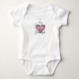 Body I LOVE GRANDMA baby one-piece Baby Bodysuit