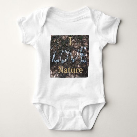 Body I Love Nature Vêtements et cadeaux (Devant)
