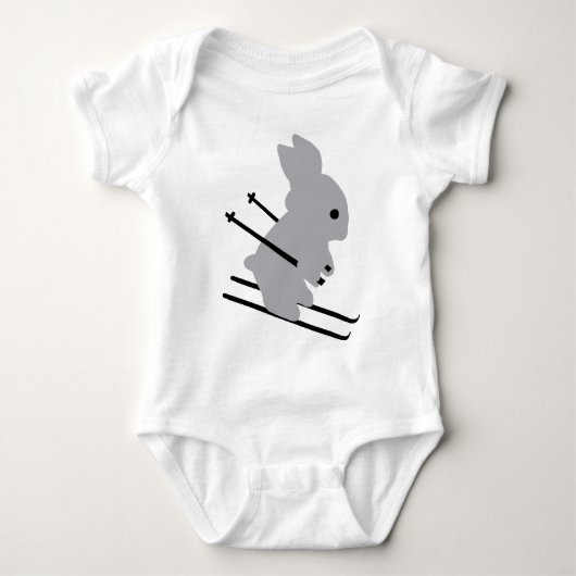 Body icône du lapin de ski (Devant)