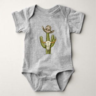 Body Idée Cadeau Cowboy Dans Cactus De L'Ouest Yeehaw C