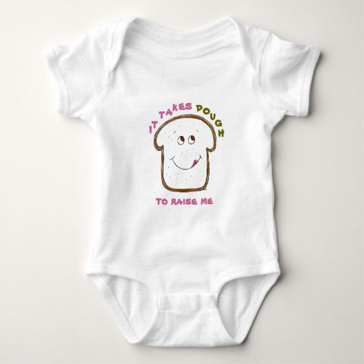 Body Il prend Dough Baby (rose/vert) (Devant)