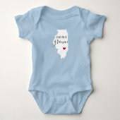 Body Illinois Home Grown State Tee (Devant)