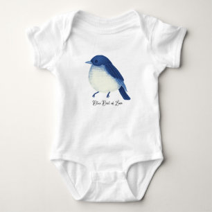 Body Illustration Blue Bird of Love, Blue Bird of Love
