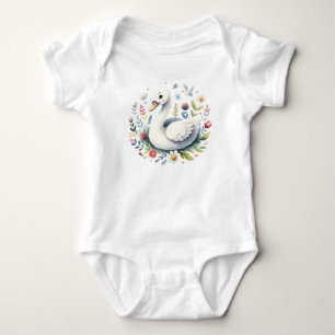 Body Illustration de cygne fantaisiste Dessin d'oisea