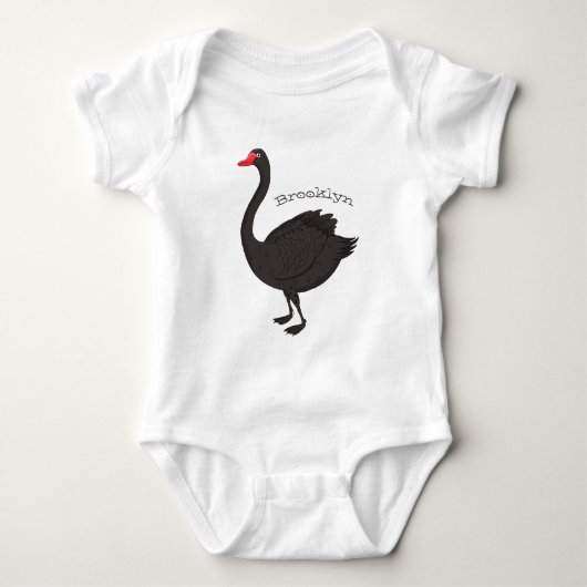 Body Illustration de cygne noir (Devant)