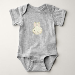 Body Illustration de dessin animé de lapin rose crémeux