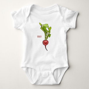 Body Illustration de dessin Radish
