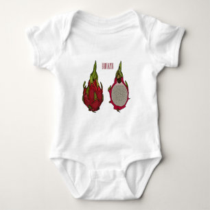 Body Illustration de dragon fruit