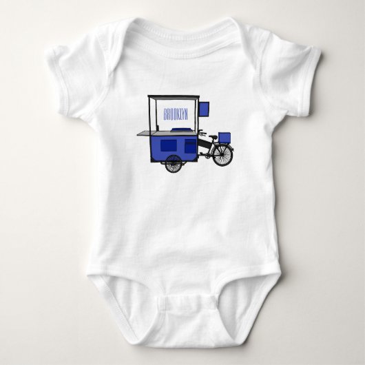 Body Illustration de la charrette alimentaire (Devant)