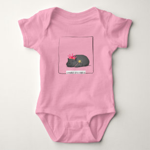 Body Illustration de la princesse bébé hippopotame pygm