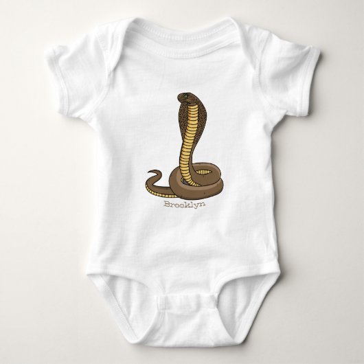 Body Illustration de serpent à cobra Brown (Devant)