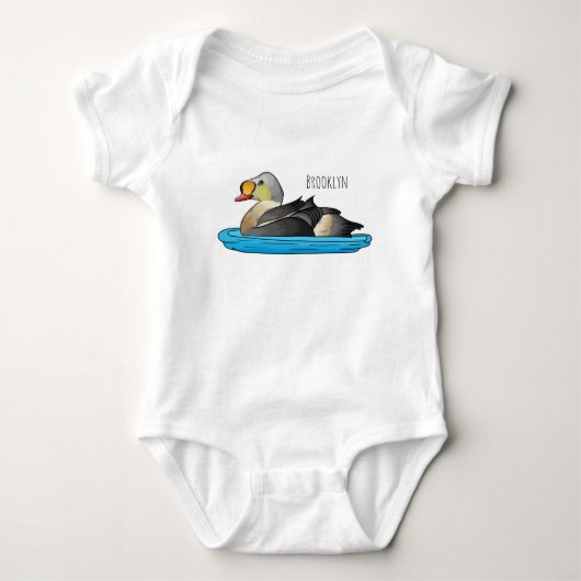 Body Illustration d'oiseau de l'eider King (Devant)