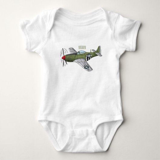 Body Illustration d'un avion militaire (Devant)