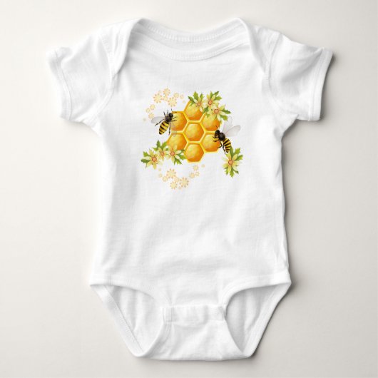Body Illustration Honey bee Honeycomb (Devant)