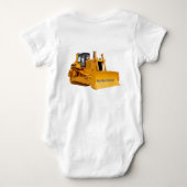 Body Image Bulldozer pour Bodysuit Jersey (Dos)