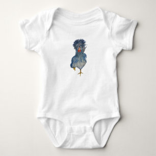 Body Image de poulet sur le maillot de bain