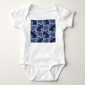 Body Indigo Patchwork : Texturé Checked Elegance (Devant)