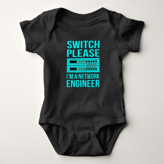 Body Ingénieur réseau Informatique Programmeur Geek (Devant)