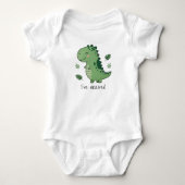 Body I've arrived Dinosaur Baby Bodysuit - Personalized (Devant)