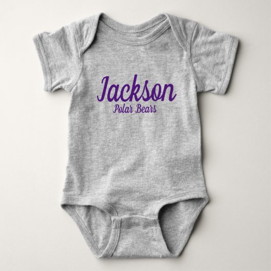 Body Jackson Polar Bears Baby Bodysuit (Devant)