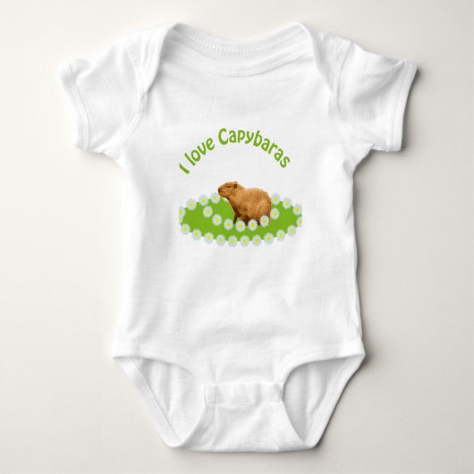 Body J'adore les Capybaras (Devant)