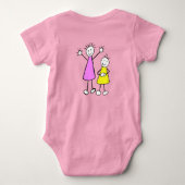 Body J'adore Ma Grande Sœur (Dos)